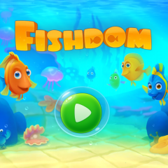 アンドロイドのアプリゲーム、ガーデンスケイプのマッチ３パズルが好きなら「フィッシュダム(Fishdom)」もやってみよう！のサムネイル