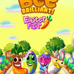 定番スリーマッチパズル！ゲームアプリ「Bee Brilliant」のサムネイル