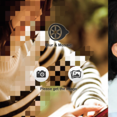 簡単操作でモザイクが入る『モザイク　ぼかし & モザイク加工アプリ』のご紹介のサムネイル