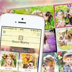 思い出の写真でかわいいムービーを作成しよう！「Sweet Movies」のご紹介！のサムネイル