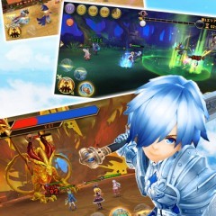 爽快リアルタイムバトルRPG「空と大地のクロスノア」のサムネイル