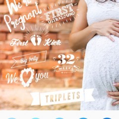 ママになるまで・ママになってからの毎日を素敵な写真で記録するアプリ・「Baby Pics - 妊娠期間＆赤ちゃんのマイルストーン（記録）写真」のサムネイル