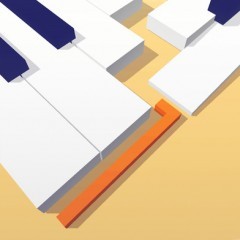 リズムに合わせてタップで進む！「ダンシングライン」のサムネイル