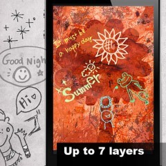 「SigNote 手描き写真にアイディア無限大！」を使えば手書きの絵や文字を写真に転写できちゃう！のサムネイル