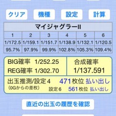 パチスロ攻略「パチスロ ジャグラーサポート Pekari LE」のサムネイル