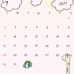 My Wallpaper Calendar ・自分好みのカレンダー付き壁紙が作れるアプリのサムネイル