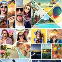 おしゃれなレイアウトが使える高機能写真コラージュアプリ！「PicGrid」のサムネイル