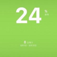 「DataMan Next」 - リアルタイムでデータ使用量を確認できるアプリ！のサムネイル