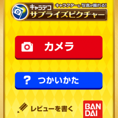 大好きなキャラクターと一緒に写真が撮れる！「サプライズピクチャー」のサムネイル