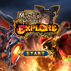 『モンスターハンターエクスプロア』やり込み要素満点！！スマホ史上最高のハンティングRPGが登場のサムネイル