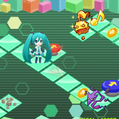 「初音ミクぐらふぃコレクション なぞの音楽すい星」BGMの変化が面白い新感覚RPGのサムネイル