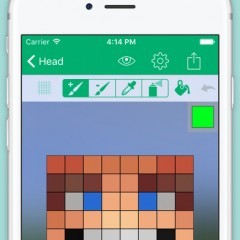 「Skin Editor: Minecraft Creator Edition」・マインクラフトのスキンをカスタマイズできるアプリのサムネイル