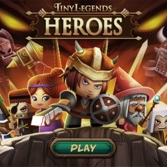 カクカクのキャラがかわいい「伝説：ヒーローたち」のサムネイル