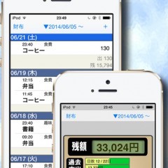 簡単に予算が管理するのにピッタリなアプリ「残額メモ」のサムネイル