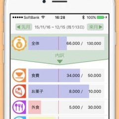 無理なく続けられる家計簿アプリ「袋分家計簿 Free」のサムネイル