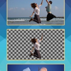 「切り抜きプロ-背景消しゴムツール、完璧な写真の効果、美顔美図に欠けず」好きな背景にチェンジして！のサムネイル