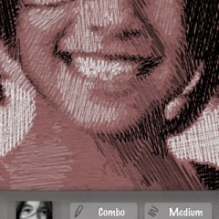 「SketchMee」どんな写真も一瞬でかっこいい手書きスケッチに変換してくれる写真加工アプリ！のサムネイル