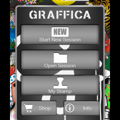 「Graffica」アーティスト感覚でスタンプを駆使して、クールなデコ写真を仕上げよう！のサムネイル