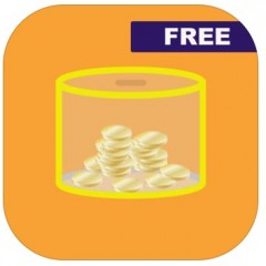 貯金箱の中身が見える？！「まる見え貯金箱 無料版」で貯金をしよう！のサムネイル