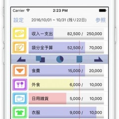 袋分家計簿 Proはシンプルで管理が簡単！出費を抑える家計簿アプリのサムネイル