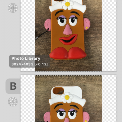 「Pixel Comp」は、2枚の写真や画像を細かく比較できるアプリのサムネイル