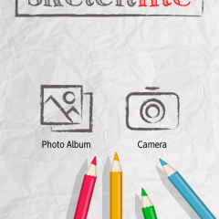 「Sketch Me! Sketch&Cartoon」アプリで写真をスケッチ画風に！のサムネイル