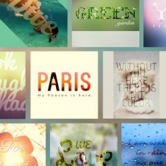 「Clipping Mask Text Square - Blurred Text on Photo for Instagram」でオシャレな写真を作ろう！のサムネイル