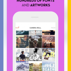   「Font Candy Typography & Design」は写真に文字を入れる便利なアプリ！のサムネイル