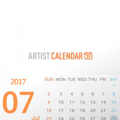 「アーティスト・カレンダー」で人気のアーティスト情報をキャッチ！シンプルなカレンダーアプリとしても機能！のサムネイル