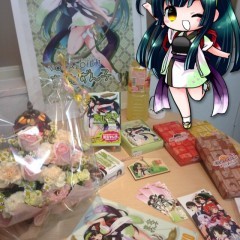 ずん子フォト 東北ずん子を画像にペタリのサムネイル