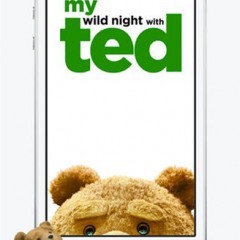 「My Wild Night With Ted - Ted the Movie」中年やさぐれクマのぬいぐるみ"Ted"と写真が撮れちゃうアプリ！のサムネイル