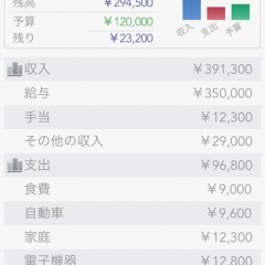 シンプルな家計簿アプリをお探しなら「家計簿 moneyDIET³」のサムネイル