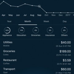 簡単に出金管理ができる家計簿アプリ「5coins」のサムネイル
