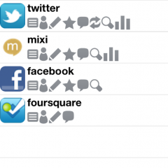 「All SNSChecker -SNSへ同時閲覧,同時投稿,同時検索-」複数のSNSを一括操作できる便利アプリ！のサムネイル