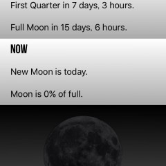 「ムーンフェイズ - 満月フェイズカレンダー」月見好きにはたまらない！月を持ち歩けるアプリ！のサムネイル