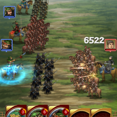 今ならチュートリアル中に星4武将が必ず一人獲得【三国志ロワイヤル-サンロワ【三国志シミュレーションRPG】のサムネイル