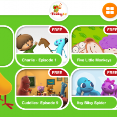 「BabyTV Mobile」子どもが喜ぶ動画とゲームの多言語アプリ！のサムネイル