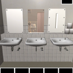 学校脱出シリーズの第2弾【脱出ゲーム　女子トイレからの脱出】のサムネイル