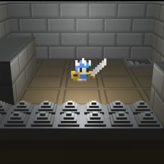 「ボクセルローグ」無料！シュールな絵で３Dの本格RPGゲームが出来るアプリ！時間を忘れてプレイしちゃう人が続出！のサムネイル