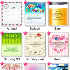 「Decoretta」で本物のポストカードみたいなデコメを送ろう！のサムネイル