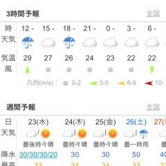 「お天気モニタ」 -天気予報・気象情報をまとめてお届け！のサムネイル