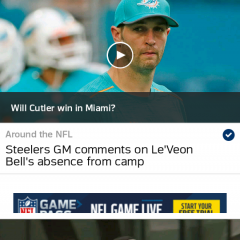 「NFL Mobile」でいつでも味わえるNFLの臨場感！のサムネイル