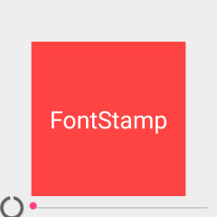 好きなメッセージや写真をスタンプにできる「フォントスタンプ 文字スタンプが送れるアプリ」で、コミュニケーションをもっと楽しもう！のサムネイル