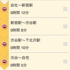 「帰宅時間メール」毎日の帰宅ルートを登録してワンタップで帰宅時間を割り出しメールを制作してくれる便利アプリの実力。のサムネイル