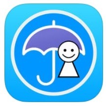 「てるてる坊主」で簡単に今いる場所の降水量と降水確率を一発でチェック！のサムネイル