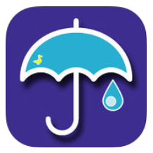 「降水確率？」アプリの名前そのまま、シンプルに降水確率がチェックできるアプリのサムネイル