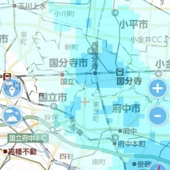 「雨かしら？[地図で見る天気予報アプリ]」雨雲の動きを見ることに特化したお天気アプリのサムネイル