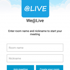 「We@Live」簡単登録で友達やグループでビデオチャットを楽しもうのサムネイル