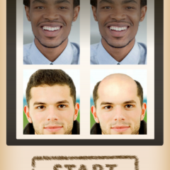 「BaldBooth」で普段は慣れない顔に変身してみましょう！のサムネイル