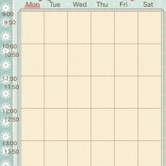 学校の授業管理におすすめのiPhoneアプリ「きせかえ時間割」。かわいいテーマで楽しく使える！のサムネイル